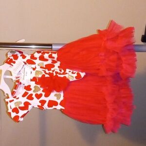 Valentine Day baby dress